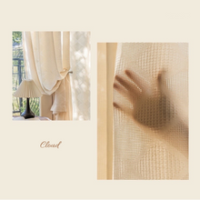 画像をギャラリービューアに読み込む, 【オーダー可】3Design Natural Lace Curtain 風星雲のレースカーテン