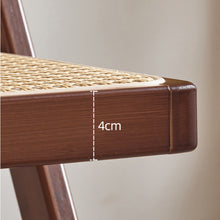 Load image into Gallery viewer, Rattan Folding Chair ラタン折りたたみチェア