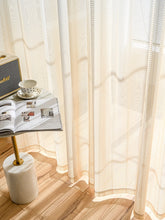 画像をギャラリービューアに読み込む, 【オーダー可】Gradient Water Wave Lace Curtain グラデーション細波カーテン(三色展開)