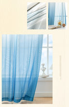 画像をギャラリービューアに読み込む, 【オーダー可】Gradient Water Wave Lace Curtain グラデーション細波カーテン(三色展開)