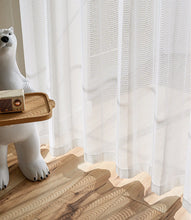 画像をギャラリービューアに読み込む, 【オーダー可】Gradient Water Wave Lace Curtain グラデーション細波カーテン(三色展開)