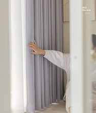 画像をギャラリービューアに読み込む, 【オーダー可】Chenille Wrinkle Shading Curtain シェニール織シワ遮光カーテン