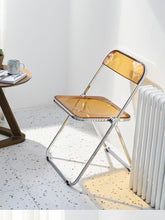 Load image into Gallery viewer, Transparent Acrylic Folding Chair アクリル折りたたみチェア(多色展開)