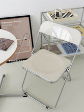 Load image into Gallery viewer, Transparent Acrylic Folding Chair アクリル折りたたみチェア(多色展開)