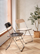 Load image into Gallery viewer, Transparent Acrylic Folding Chair アクリル折りたたみチェア(多色展開)