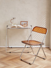 Load image into Gallery viewer, Transparent Acrylic Folding Chair アクリル折りたたみチェア(多色展開)