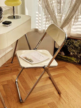 Load image into Gallery viewer, Transparent Acrylic Folding Chair アクリル折りたたみチェア(多色展開)