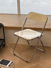 Load image into Gallery viewer, Transparent Acrylic Folding Chair アクリル折りたたみチェア(多色展開)
