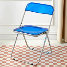 Load image into Gallery viewer, Transparent Acrylic Folding Chair アクリル折りたたみチェア(多色展開)