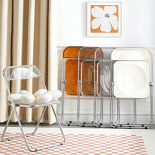 Load image into Gallery viewer, Transparent Acrylic Folding Chair アクリル折りたたみチェア(多色展開)