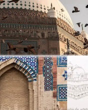 画像をギャラリービューアに読み込む, Persian Style Vintage Rug ペルシャ風ヴィンテージラグ