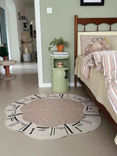 Load image into Gallery viewer, Noir Petal Rug ノワールペタル ラグ