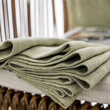 画像をギャラリービューアに読み込む, 【オーダー可】Cross Pattern Linen Curtain クロスパターンリネンカーテン(四色展開)