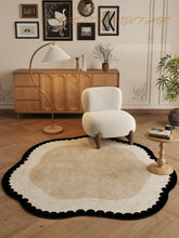 Load image into Gallery viewer, Noir Petal Rug ノワールペタル ラグ