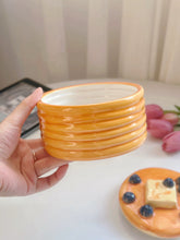 Load image into Gallery viewer, Butter Pancake Storage Jar バターパンケーキ風小物入れ