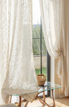 Load image into Gallery viewer, 【オーダー可】Vintage Fern Relief Voile Curtain ヴィンテージフェルンレリーフカーテン