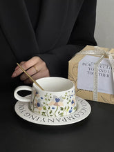 画像をギャラリービューアに読み込む, Lily Flora Cup & Saucer スズランフローラ カップ&ソーサー