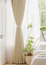 画像をギャラリービューアに読み込む, 【オーダー可】Thin-Wrinkle Shading Curtain 細かいシワ入り厚手遮光カーテン