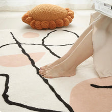 画像をギャラリービューアに読み込む, Abstract Harmony Lines Carpet 抽象的ハーモニーラインカーペット5種