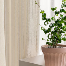 Load image into Gallery viewer, 【オーダー可】Cashmere Stripe Sheer Curtain カシミアタッチストライプシアー