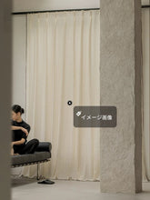 Load image into Gallery viewer, 【オーダー可】Cashmere Stripe Sheer Curtain カシミアタッチストライプシアー