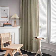 画像をギャラリービューアに読み込む, 【オーダー可】Retro Linen Embroidered Curtain レトロ綿麻刺繍カーテン