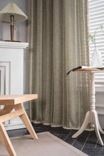 画像をギャラリービューアに読み込む, 【オーダー可】Retro Linen Embroidered Curtain レトロ綿麻刺繍カーテン