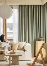 画像をギャラリービューアに読み込む, 【オーダー可】Thin-Wrinkle Shading Curtain 細かいシワ入り厚手遮光カーテン