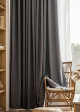 画像をギャラリービューアに読み込む, 【オーダー可】Thin-Wrinkle Shading Curtain 細かいシワ入り厚手遮光カーテン