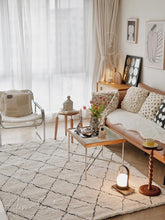 画像をギャラリービューアに読み込む, Beni Ouarain Style Rug ベニワレン柄ラグ