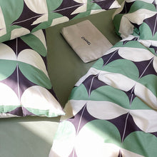 画像をギャラリービューアに読み込む, Geometric Pattern Bedlinen Set 幾何学柄寝具カバーセット4種