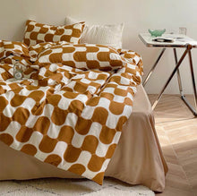 画像をギャラリービューアに読み込む, Geometric Pattern Bedlinen Set 幾何学柄寝具カバーセット4種