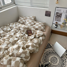 画像をギャラリービューアに読み込む, Geometric Pattern Bedlinen Set 幾何学柄寝具カバーセット4種