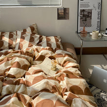 画像をギャラリービューアに読み込む, Geometric Pattern Bedlinen Set 幾何学柄寝具カバーセット4種