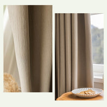 画像をギャラリービューアに読み込む, 【オーダー可】Thin-Wrinkle Shading Curtain 細かいシワ入り厚手遮光カーテン