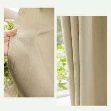 画像をギャラリービューアに読み込む, 【オーダー可】Thin-Wrinkle Shading Curtain 細かいシワ入り厚手遮光カーテン