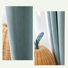 画像をギャラリービューアに読み込む, 【オーダー可】Thin-Wrinkle Shading Curtain 細かいシワ入り厚手遮光カーテン