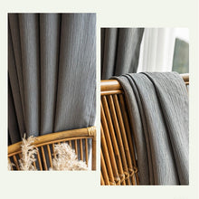画像をギャラリービューアに読み込む, 【オーダー可】Thin-Wrinkle Shading Curtain 細かいシワ入り厚手遮光カーテン