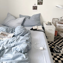 Load image into Gallery viewer, Two-color Simple Bedding Set Ver.2 二色シンプル寝具カバーセットVer.2