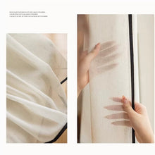 画像をギャラリービューアに読み込む, 【オーダー可】Medieval Black Edged Lace Curtain 中世風黒縁レースカーテン