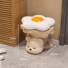 Load image into Gallery viewer, Bear Low Stool/Bedside Table ベアスツール/ベッドサイドテーブル