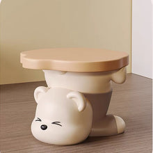 Load image into Gallery viewer, Bear Low Stool/Bedside Table ベアスツール/ベッドサイドテーブル