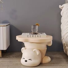 Load image into Gallery viewer, Bear Low Stool/Bedside Table ベアスツール/ベッドサイドテーブル
