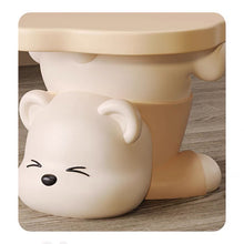Load image into Gallery viewer, Bear Low Stool/Bedside Table ベアスツール/ベッドサイドテーブル