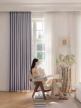 画像をギャラリービューアに読み込む, 【オーダー可】 Nightveil Chenille Dim-Out Curtain 静寂シェニールの高遮光カーテン