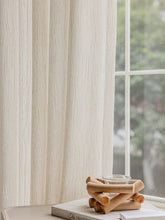 画像をギャラリービューアに読み込む, 【オーダー可】Ivory Flowing Cloud Sheer Curtain 流雲レースカーテン