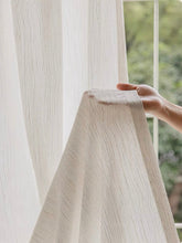 画像をギャラリービューアに読み込む, 【オーダー可】Ivory Flowing Cloud Sheer Curtain 流雲レースカーテン