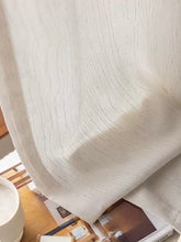 画像をギャラリービューアに読み込む, 【オーダー可】Ivory Flowing Cloud Sheer Curtain 流雲レースカーテン