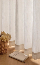 画像をギャラリービューアに読み込む, 【オーダー可】Ivory Flowing Cloud Sheer Curtain 流雲レースカーテン