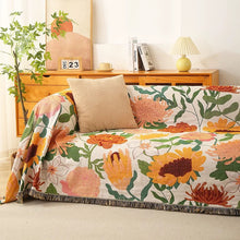 画像をギャラリービューアに読み込む, Vintage Reversible Sofa Cover ヴィンテージエスニックソファカバー